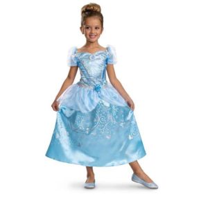 Fato carnaval Disney Cinderella 100º aniversário tamanho 7-8 anos