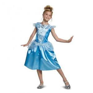 Fato Cinderela (Princesas Disney) Idade 3-4 Anos