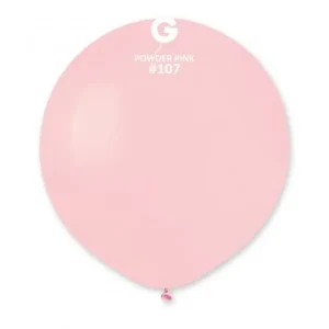 25 Balões Rosa bebé de 48 cm GEMAR – Powder pink