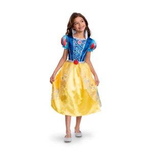Fato branca de neve 5-6 anos