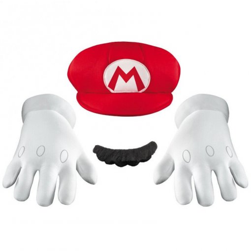 Kit carnaval Super Mario Adulto - Image 3