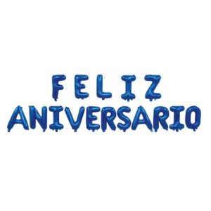 Balões Feliz Aniversário – Azul