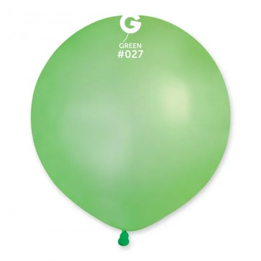 50 Balões Verde Neon de 48 cm GEMAR - Image 2