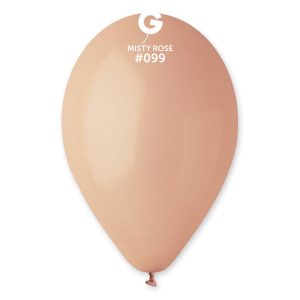 100 Balões Rosa pastel Pastel Naturals de 30 cm GEMAR
