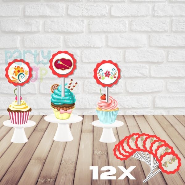 Mini Toppers Para Festa De Elena De Avalor - Image 2