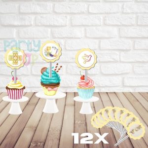 Mini Toppers Para Festa De Profissão De Fé