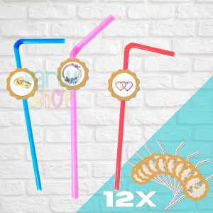 12 Palhinhas Para Festa De Casamentos