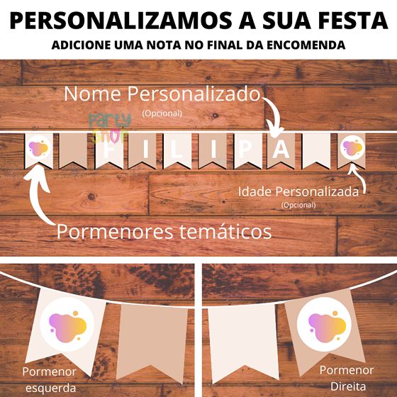 Bandeirola Para O Tema Super Homem - Image 3